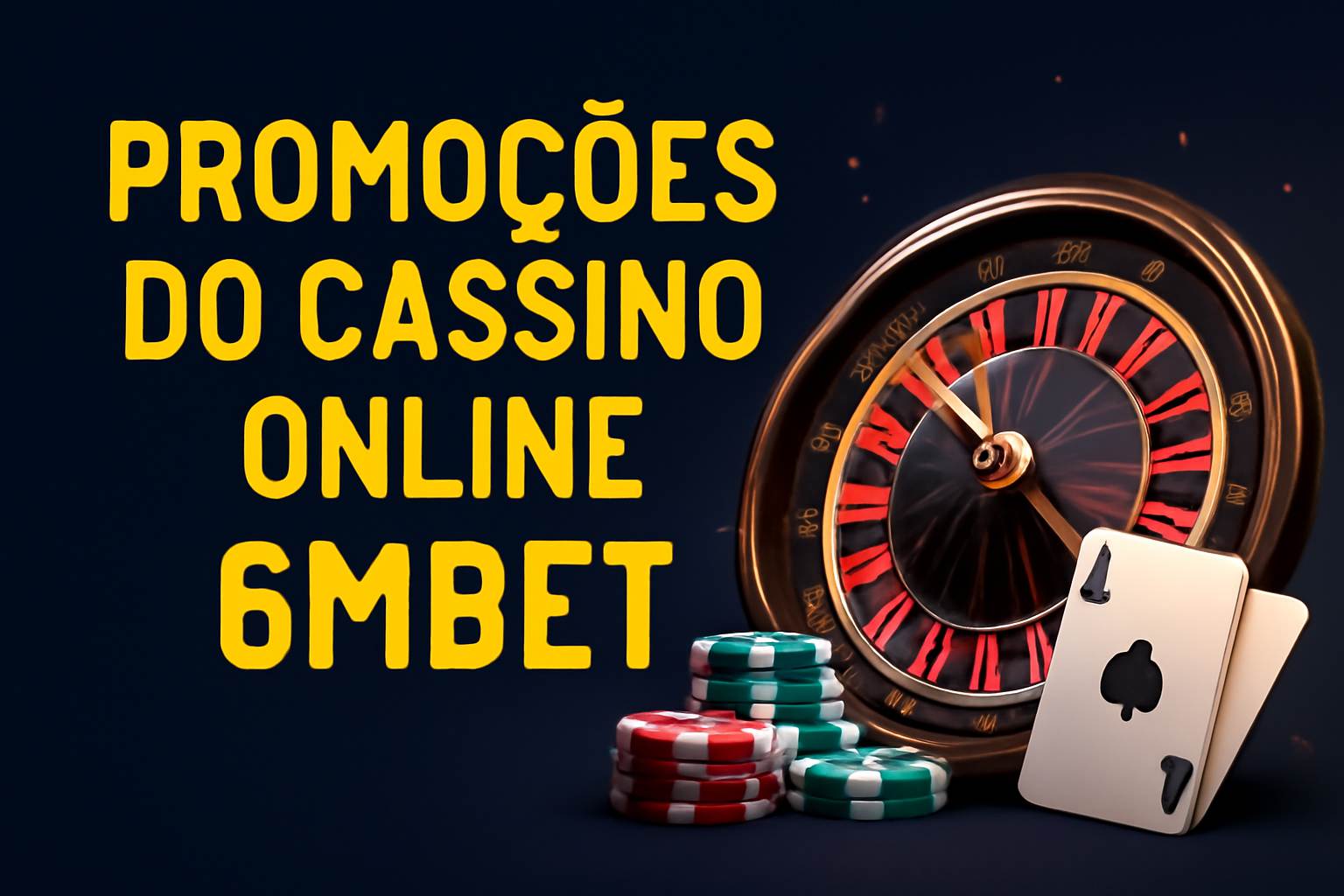 O bônus promocional 6MBET é uma ótima maneira de começar sua aventura