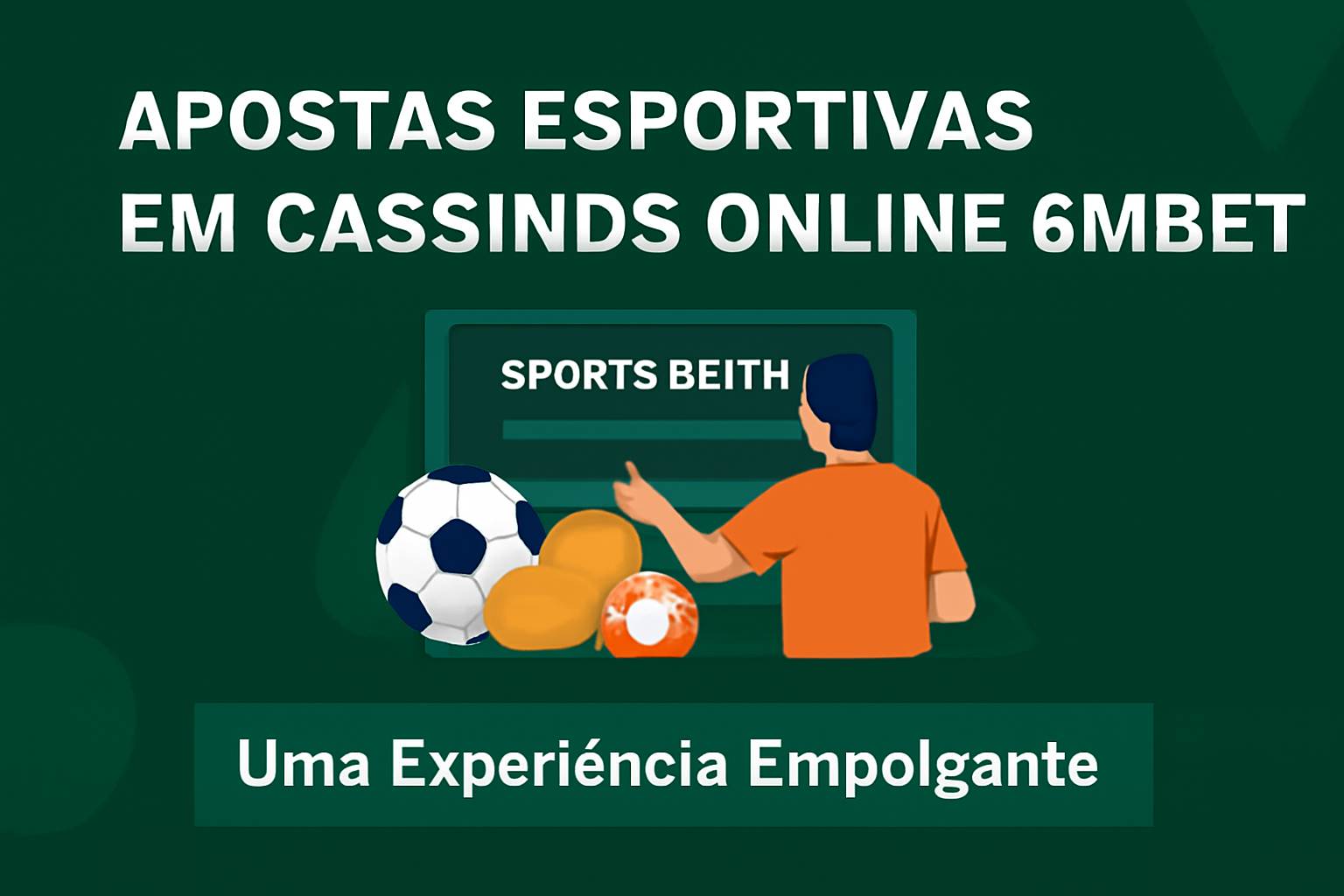 Aposte em apostas esportivas no cassino online 6MBET