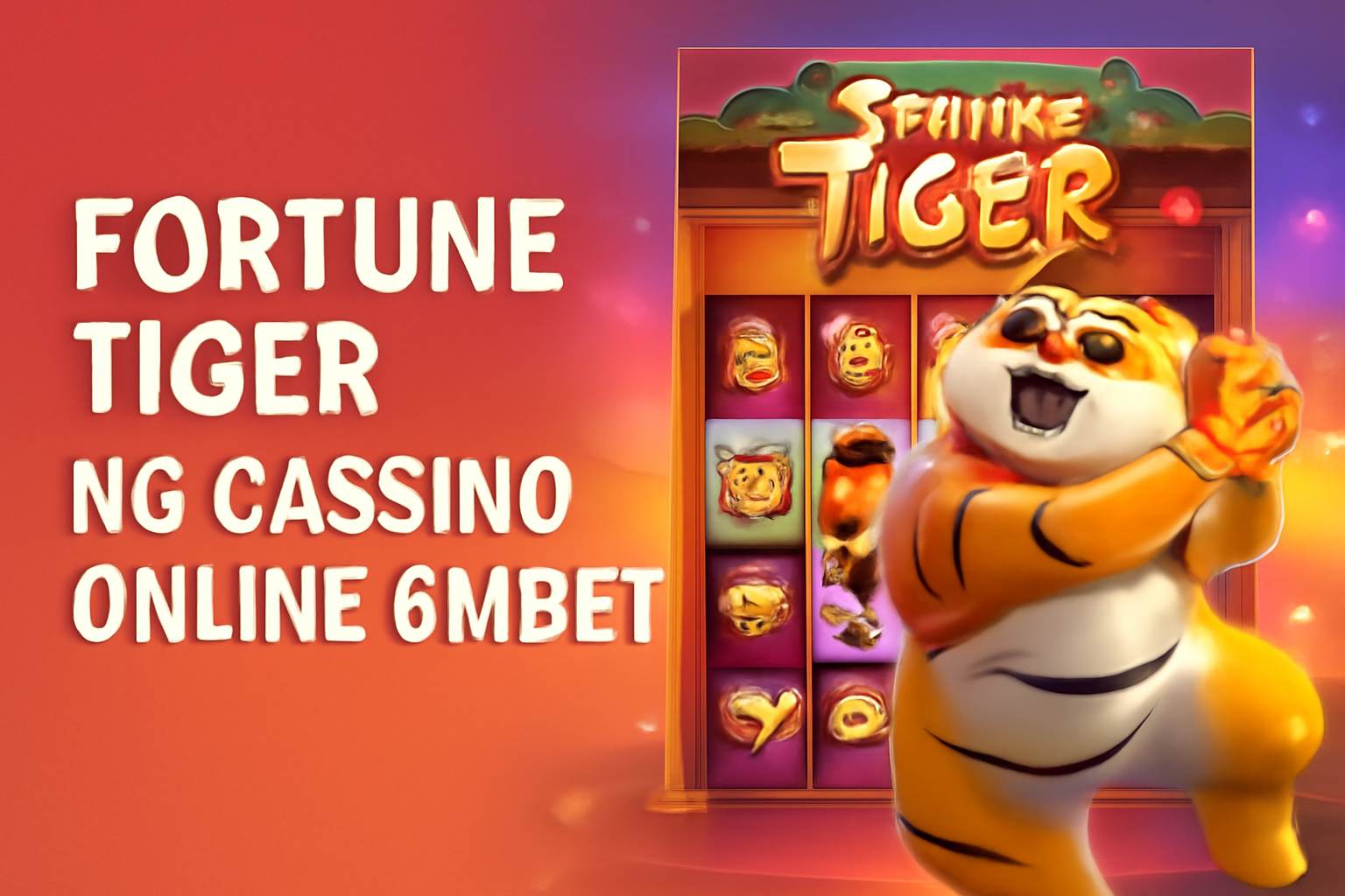 Fortune Tiger é um jogo imperdível no 6MBET Casino